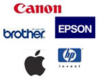 Compatible Printer Ink for these Brands